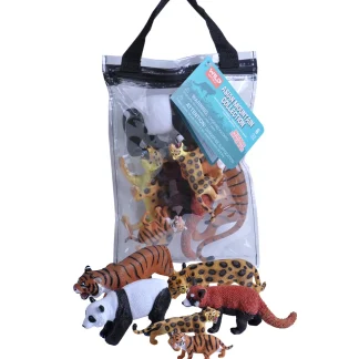 Wild Republic Polybag*Zip Polybag of Asian Figurines