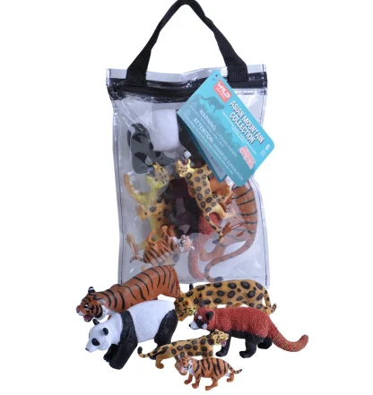 Wild Republic Polybag*Zip Polybag of Asian Figurines